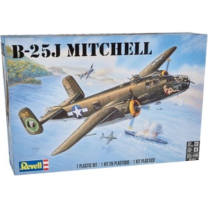 image:imageRevell 855512 B25J Mitchell 148 Scale Model Airplane Building KitMitchell