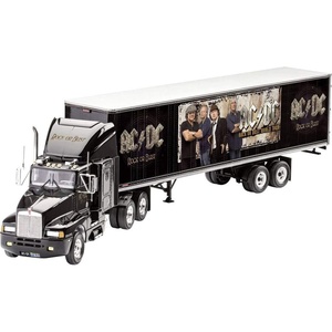 image:imageRevell 807453 ACDC Tour Truck Model Kit 132 Scale 102Piece Skill Level 3 Plastic Model Truck Building Kit Gift Set Includes Paint and Glue