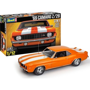 image:imageRevell 12812 1969 Chevy Camaro Z28 112 Scale 175Piece Skill Level 5 Model Building Kit