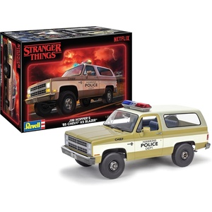 image:imageRevell 14558 Stranger Things Jim Hoppers 85 Chevy K5 Blazer 125 Scale 160Piece Skill Level 4 Model Building Kit
