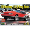 image:imageRevell 854195 90 Ford Mustang LX 50 Drage Racer Model Car Kit 125 Scale 139Piece Skill Level 5Plastic Model Building Kit Red