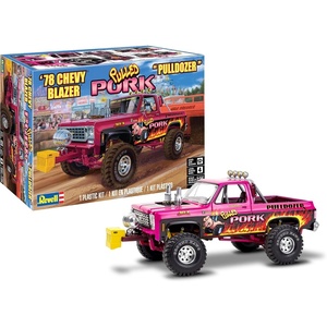 image:imageRevell 14532 78 Chevy Blazer Pulldozer 124 Scale 122Piece Skill Level 4 Model Truck Building Kit