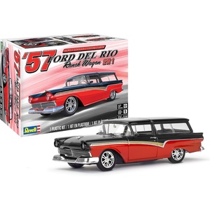 image:imageRevell 14548 57 Ford Del Rio Ranch Wagon 2N1 125 Scale 197Piece Skill Level 5 Model Building Kit