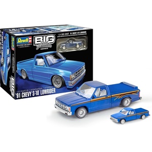 image:imageRevell 14562 1991 Chevy S10 Lowrider Special Edition 125 Scale 171Piece Skill Level 4 Model Building Kit