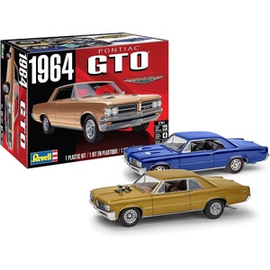 image:imageRevell 14574 1964 Pontiac GTO 2N1 124 Scale 104Piece Skill Level 4 Model Building Kit