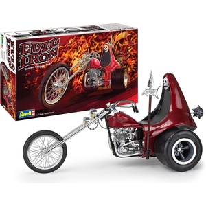 image:imageRevell 17325 Evil Iron Trike 18 Scale 153Piece Skill Level 5 Model Motorcycle Bike Building Kit