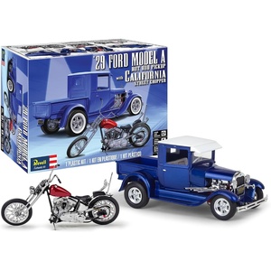 image:imageRevell 1929 Model A Pickup amp California Street Chopper Model Building Kit