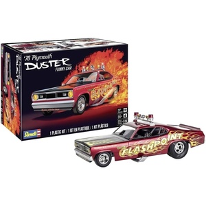 image:imageRevell 1970 Plymouth Duster Funny Car Plastic Model Kit  124 Scale