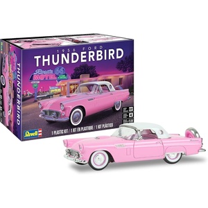 image:imageRevell 854518 1956 Ford Thunderbird Model Car Kit 124 Scale 87Piece Skill Level 4 Plastic Model Building Kit
