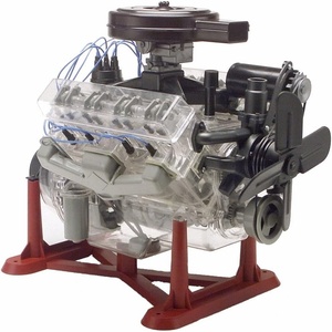 image:imageRevell 858883 Visible V8 Engine Model Kit 14 Scale 314Piece Skill Level 5 Plastic Model Building Kit