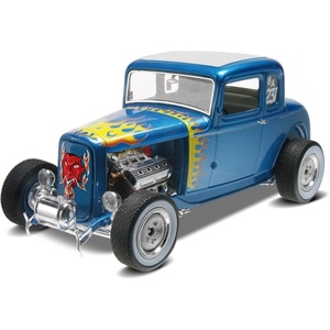 image:imageRevell 1932 Ford 5 Window Coupe 2N1 Car Model Building Kit 125 Scale