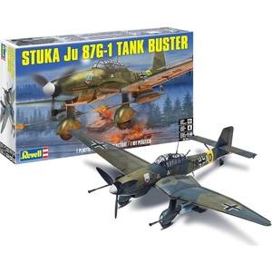 image:imageRevell Stuka Ju 87G1 Tank Buster Plastic Model Kit